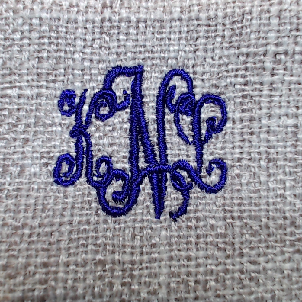 BLOOPER ACCESSORY: Monogrammed Bible Carrier Bag