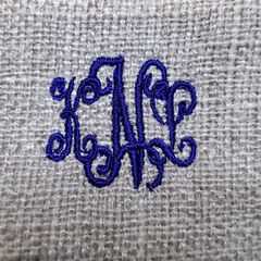 BLOOPER ACCESSORY: Monogrammed Bible Carrier Bag