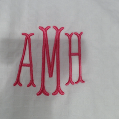 BLOOPER CLOTHING: Monogrammed Scalloped Robe