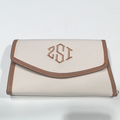 BLOOPER BAG: Monogrammed Travel Jewelry Organizer