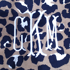 BLOOPER SWIM: Monogrammed Cover Up