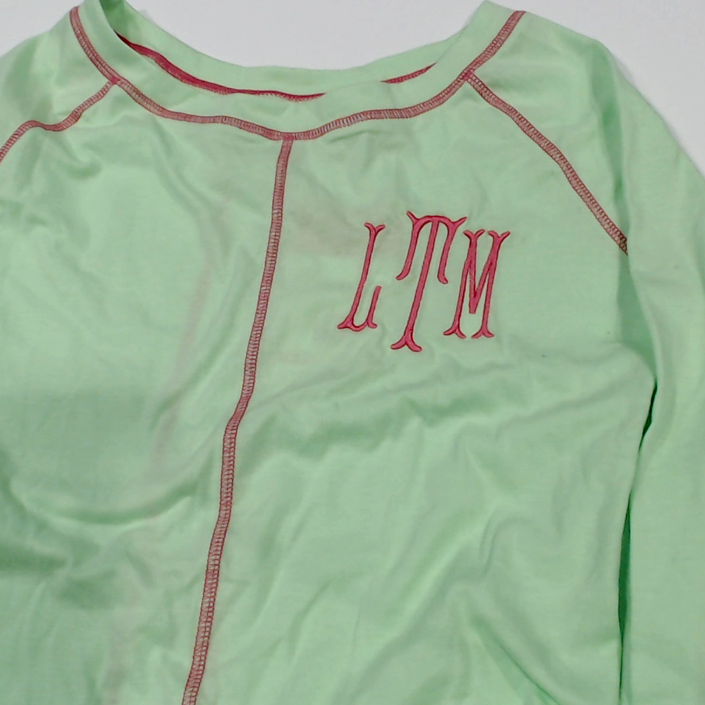 BLOOPER CLOTHING: Monogrammed Athleisure Layering Tee