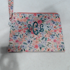 BLOOPER ACCESSORY: Monogrammed Wristlet Pouch