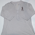 BLOOPER CLOTHING: Monogrammed Henley