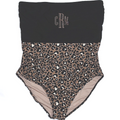 BLOOPER SWIM: Monogrammed One Piece Bathing  Suit