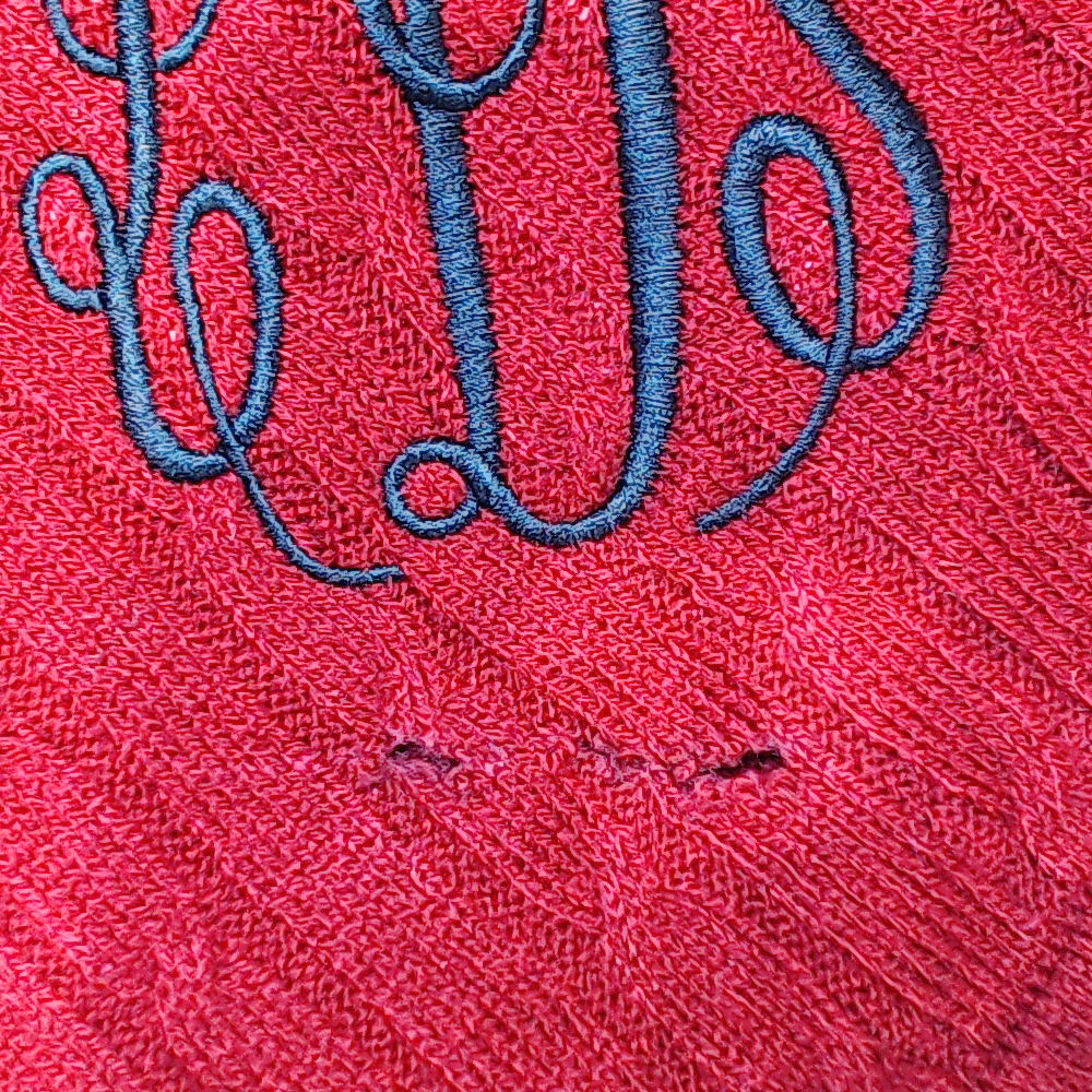 BLOOPER CLOTHING: Monogrammed Poncho