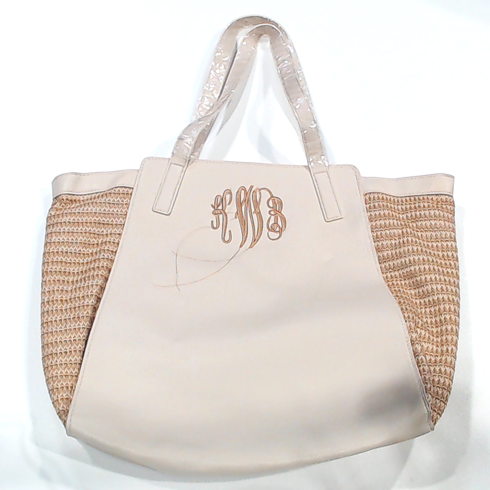 BLOOPER BAG: Monogrammed Seaside Tote