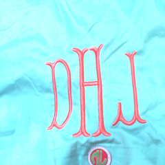 BLOOPER CLOTHING: Monogrammed Fishing Shirt