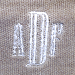 BLOOPER BAG: Personalized Waxed Canvas Dopp Kit