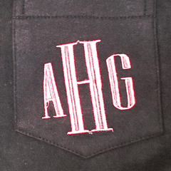 BLOOPER KIDS: Monogrammed Kids Sequin Sweatshirt