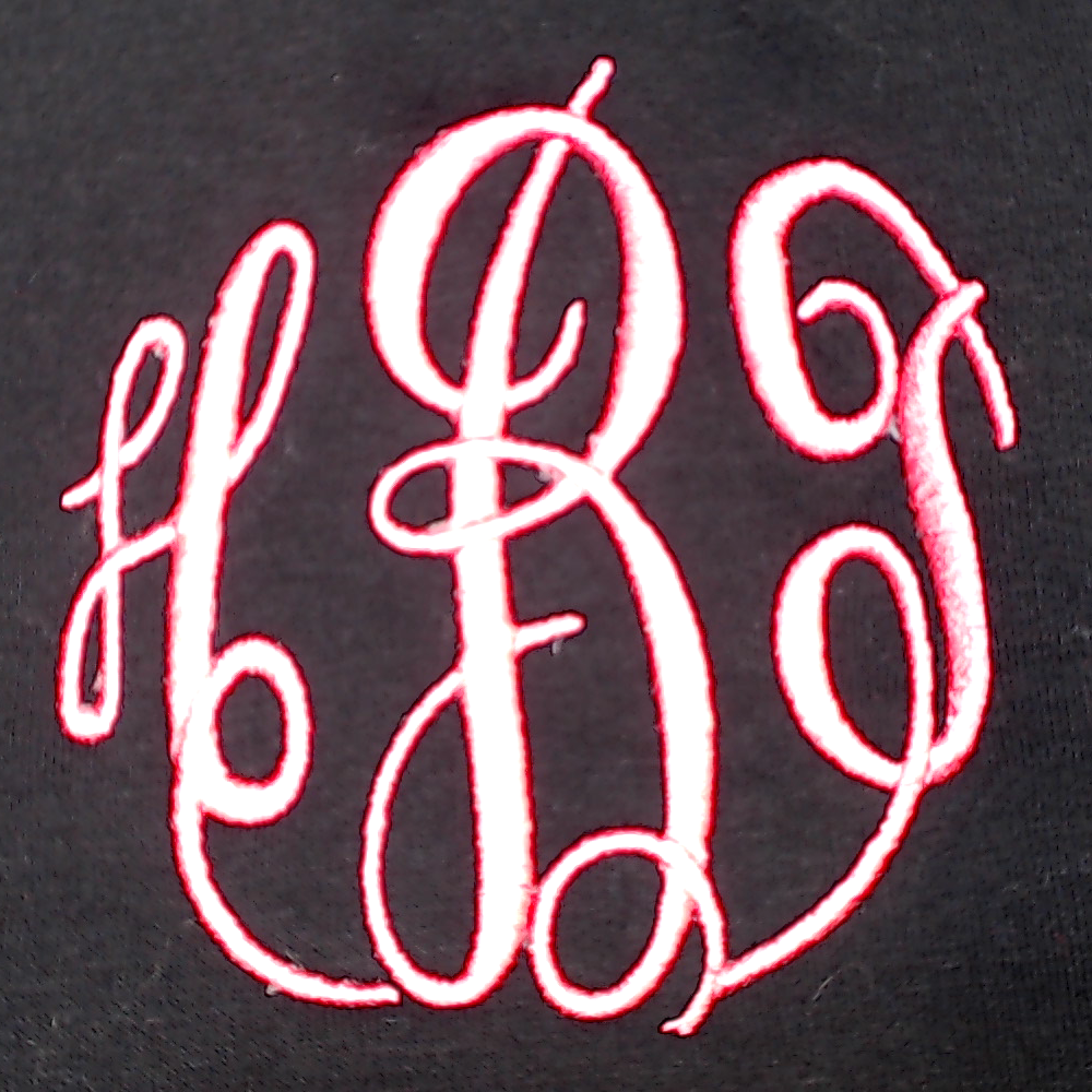 BLOOPER CLOTHING: Monogrammed Colorblock Sweatshirt