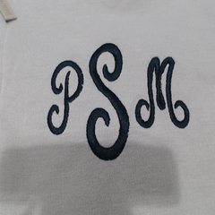 BLOOPER CLOTHING: Monogrammed Quarter Zip Sweatshirt