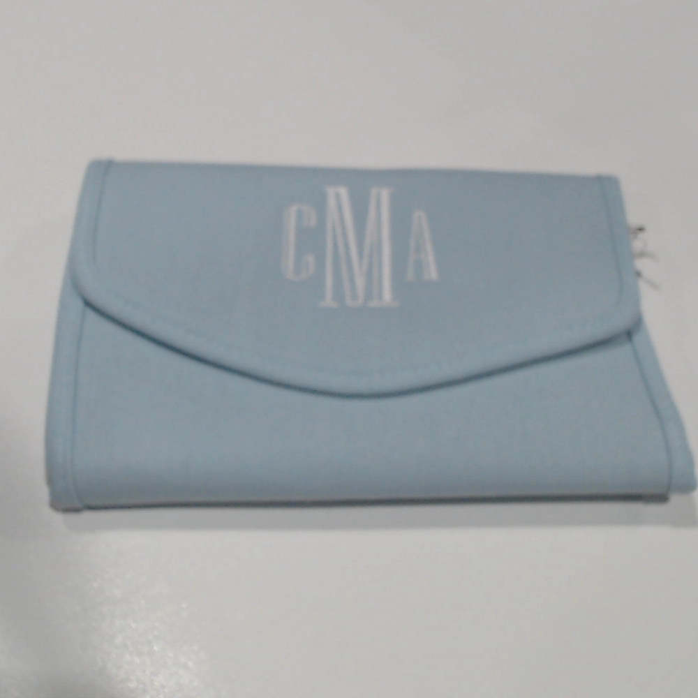 BLOOPER ACCESSORY: Monogrammed Travel Jewelry Organizer