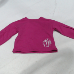 BLOOPER KIDS: Monogrammed Kids Puff Sleeve Sweatshirt