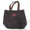 BLOOPER BAG: Monogrammed Canvas Bag