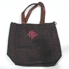 BLOOPER BAG: Monogrammed Canvas Bag