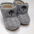 BLOOPER KIDS: Monogrammed Baby Booties