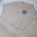 BLOOPER CLOTHING: Monogrammed Crewneck Sweatshirt