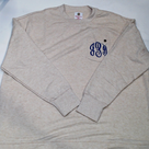 BLOOPER CLOTHING: Monogrammed Crewneck Sweatshirt