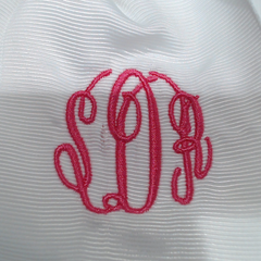 BLOOPER KIDS: Monogrammed Girls Hair Bow