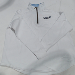 BLOOPER CLOTHING: Monogrammed Quarter Zip Sweatshirt