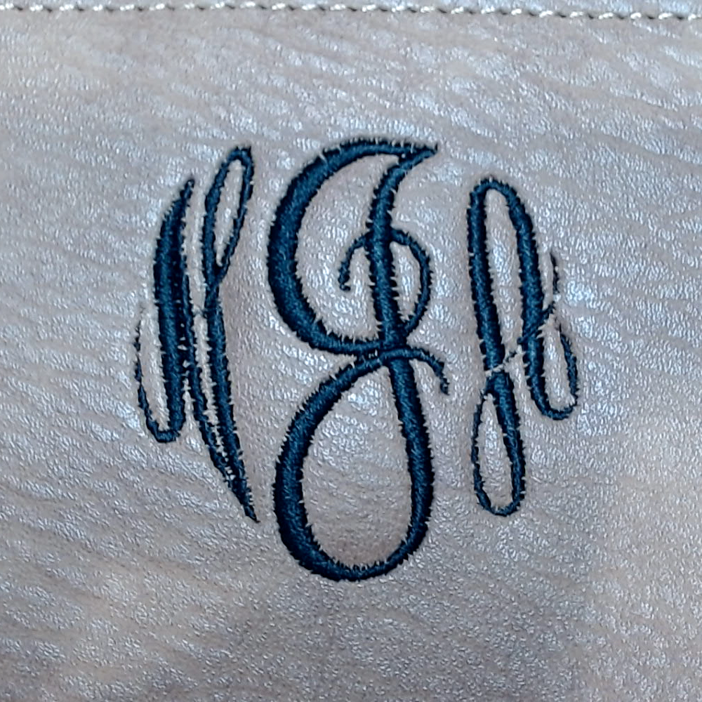 BLOOPER ACCESSORY: Monogrammed Phone Wallet
