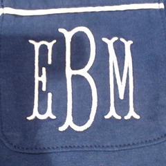BLOOPER CLOTHING: Monogrammed Classic Sleep Top