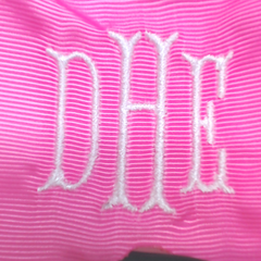 BLOOPER ACCESSORY: Monogrammed Girls Hair Bow