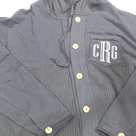 BLOOPER CLOTHING: Monogrammed Waffle Knit Shacket