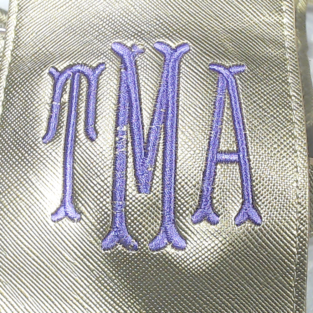 BLOOPER BAG: Monogrammed Clear Train Case