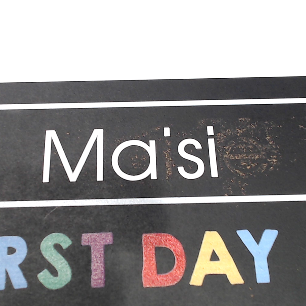 BLOOPER KIDS: Personalized Back to School Chalkboard
