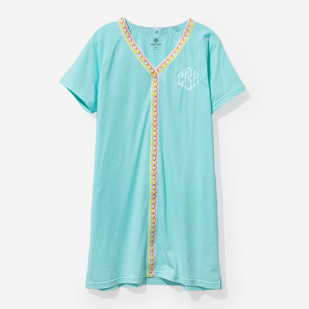 monogrammed accent cover up
