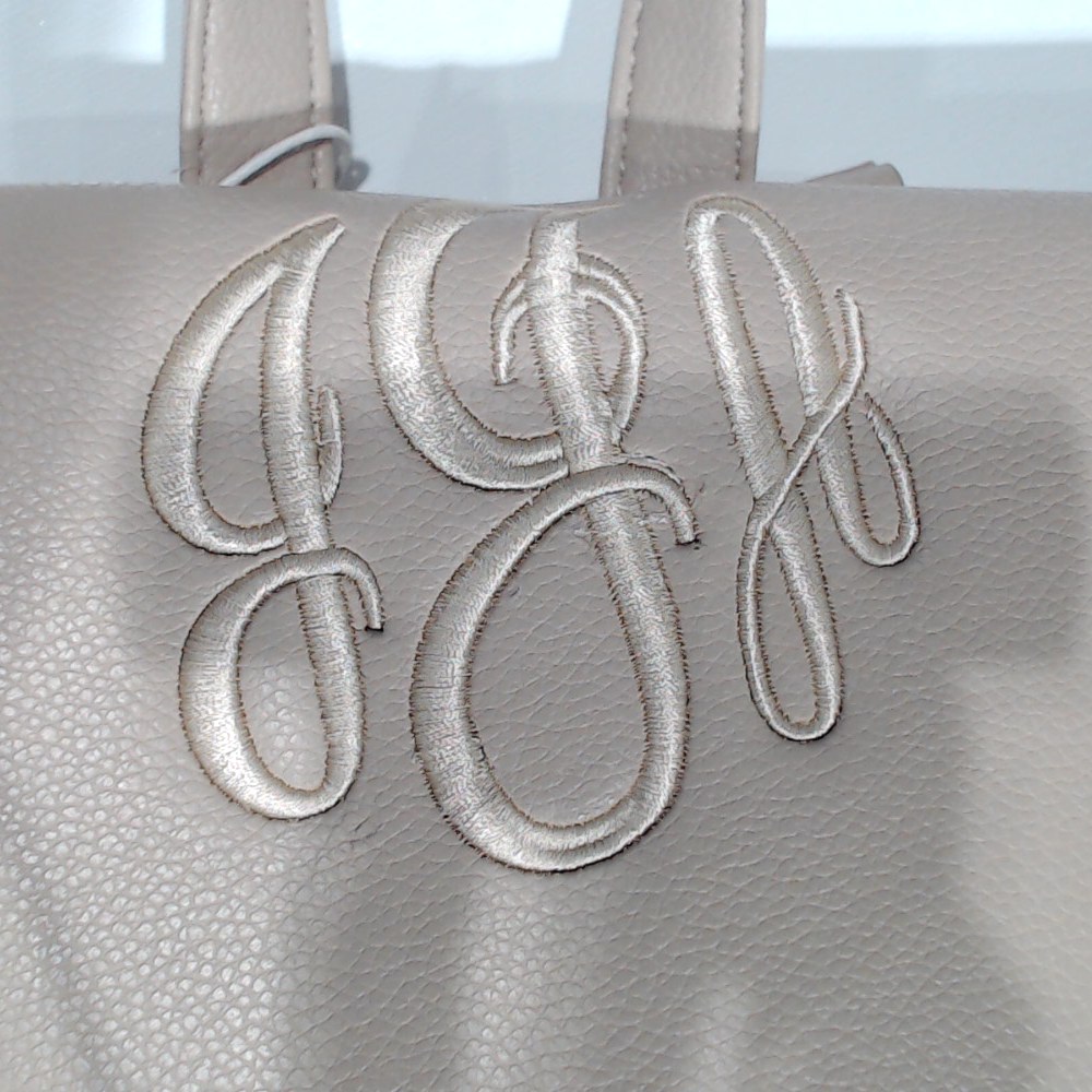 BLOOPER BAG: Monogrammed Backpack Purse