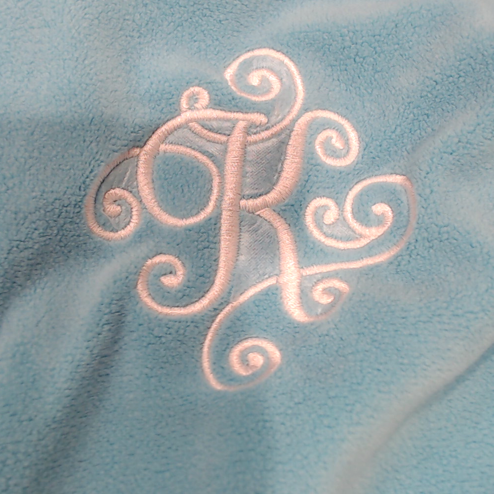 BLOOPER CLOTHING: Monogrammed Puff Sleeve Fleece Pullover