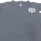 BLOOPER CLOTHING: Monogrammed Flutter Sleeve Top