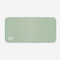 Chi Omega Desk Mat in Light Mint | Faux Leather Sorority Desk Accessory