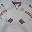 BLOOPER CLOTHING: Monogrammed Colorblock Sweatshirt