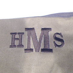 BLOOPER ACCESSORY: Personalized Waxed Canvas Dopp Kit