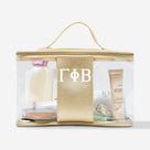 Gamma Phi Beta Clear Train Case | Clear