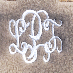 BLOOPER SHOES: Monogrammed Slippers