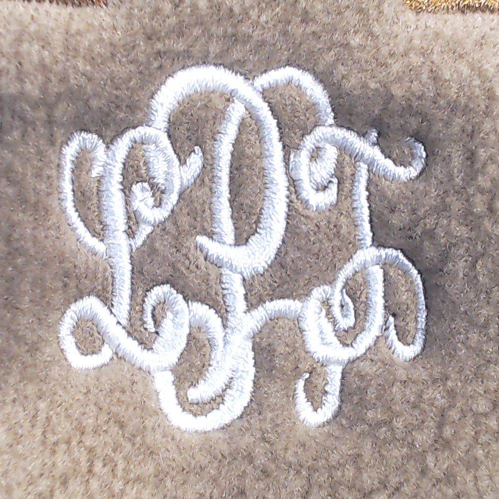 BLOOPER SHOES: Monogrammed Slippers