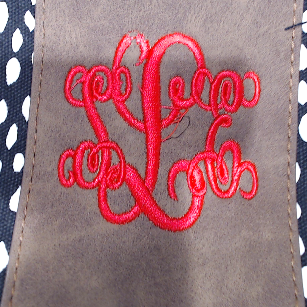 BLOOPER ACCESSORY: Monogrammed Dottie Cosmetic Case