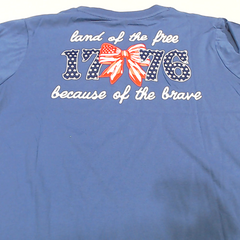 BLOOPER CLOTHING: Monogrammed America T-Shirt