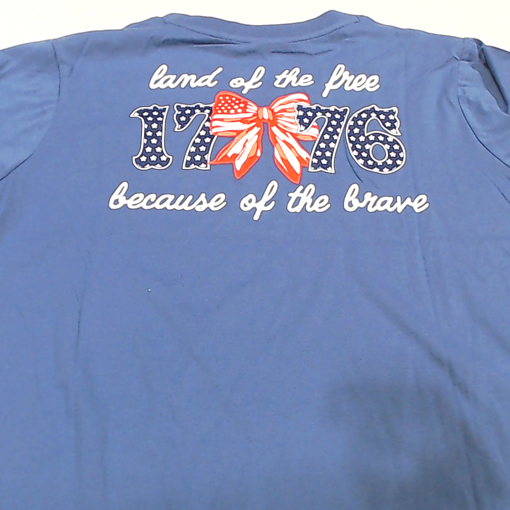 BLOOPER CLOTHING: Monogrammed America T-Shirt