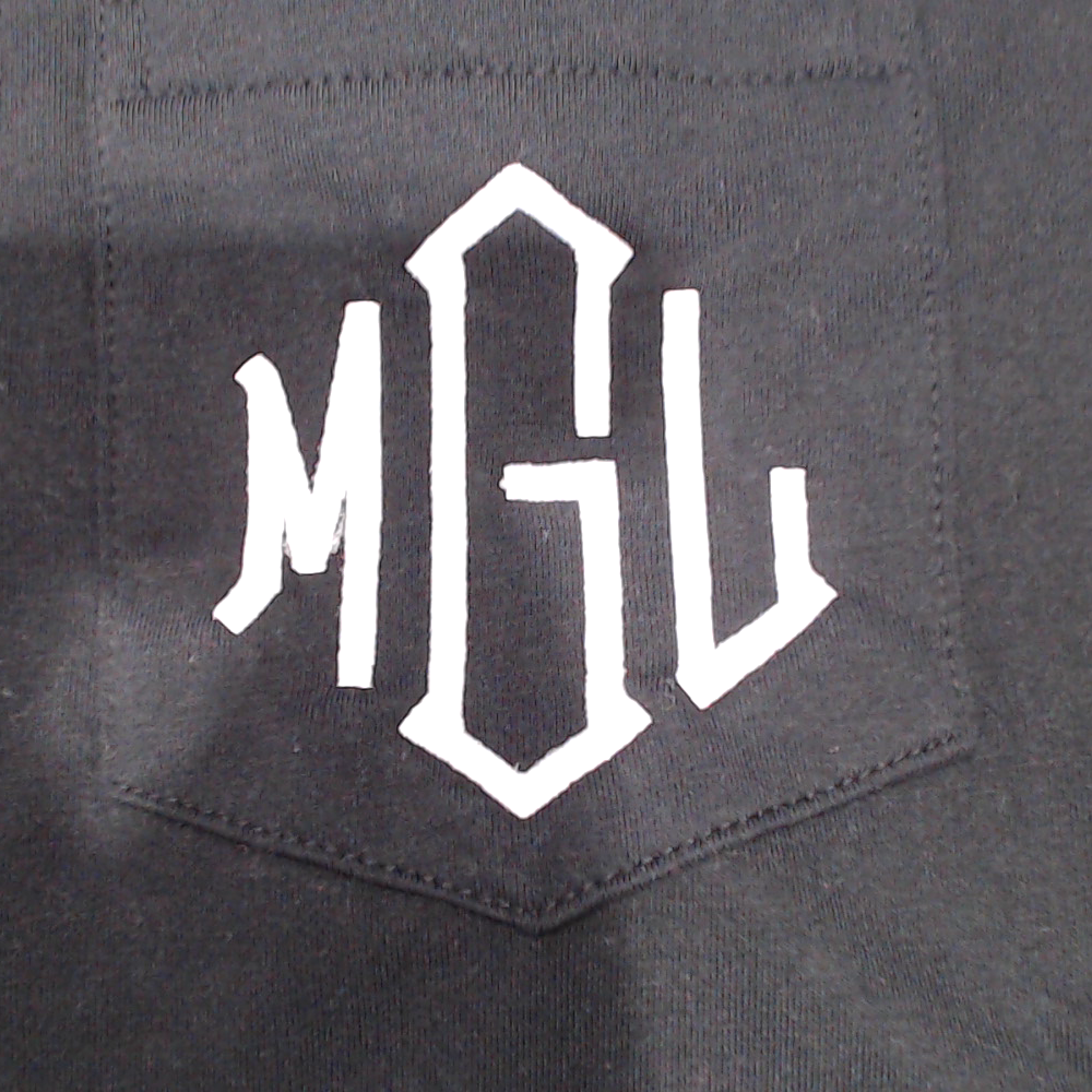 BLOOPER CLOTHING: Monogrammed Football T-Shirt