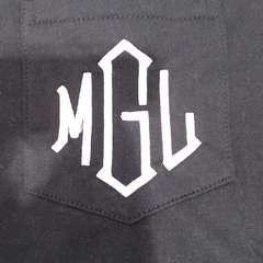 BLOOPER CLOTHING: Monogrammed Football T-Shirt