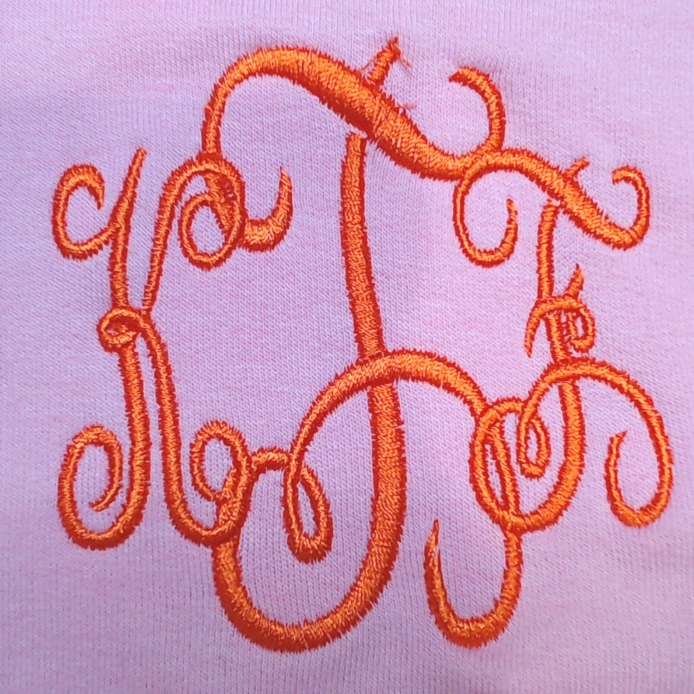 BLOOPER CLOTHING: Monogrammed Quarter Zip Sweatshirt