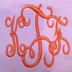 BLOOPER CLOTHING: Monogrammed Quarter Zip Sweatshirt