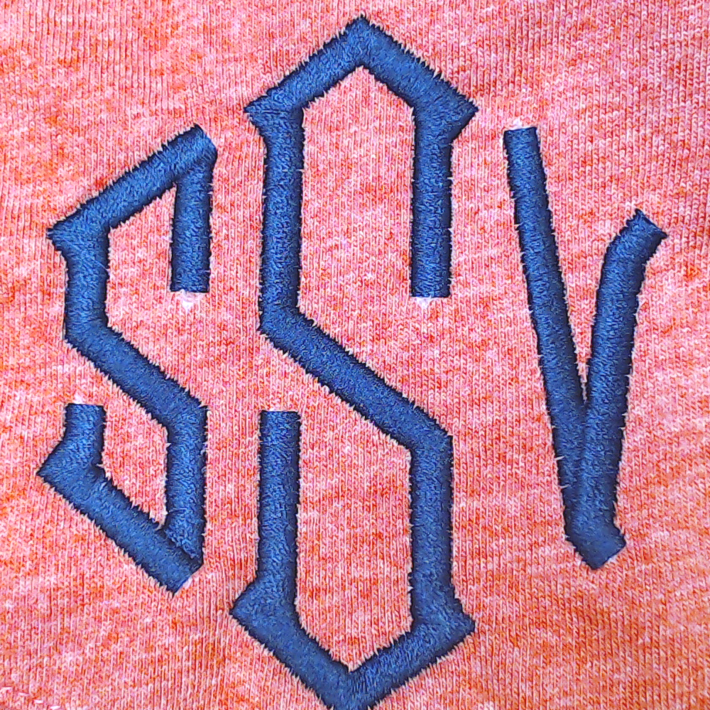 BLOOPER CLOTHING: Monogrammed Long Sleeve Shirt