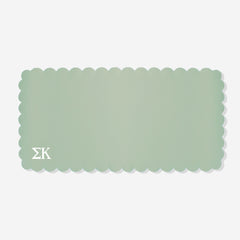 sigma kappa light mint desk mat